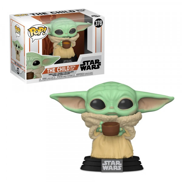 Funko POP! Star Wars The Mandalorian: The Child with Cup